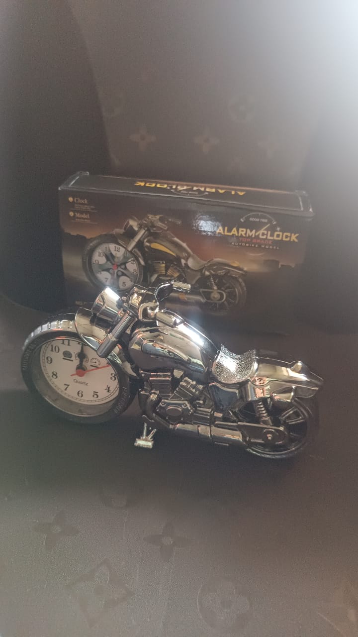 Motorcycle Alarm Clock, Motor Table Clock for Home Decor (1 Pc) Motorcycle Alarm Clock, Motor Table Clock for Home Decor (1 Pc)